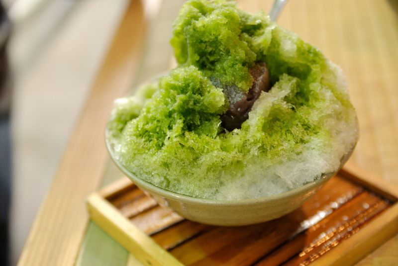 Đá bào Matcha Đá bào Matcha